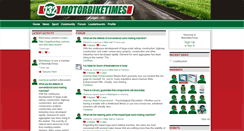 Desktop Screenshot of community.motorbiketimes.com
